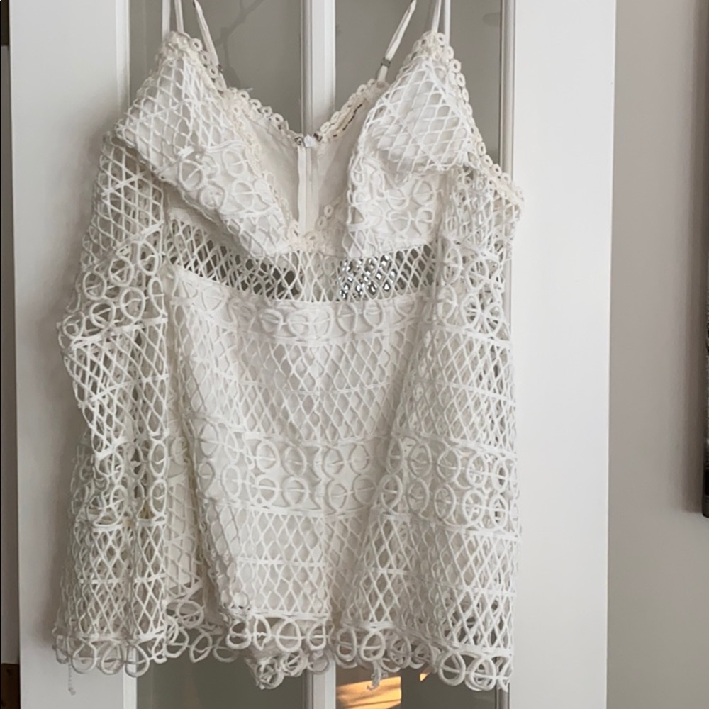 LF White Romper - Picture 4 of 5